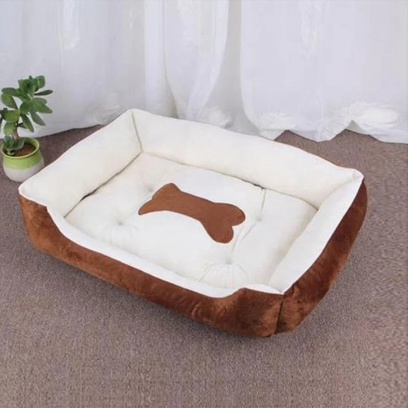 Winter Warm Pet's Kennels Washable Dog Net Bed House Four Seasons Medium Small Dog Sofa Bed Cushion Pet Supplies