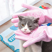 Pet Grooming Silicone Hair Removal  bathing brush for Dogs & Cats