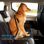 Adjustable Car Seat Belt for Dogs & Cats