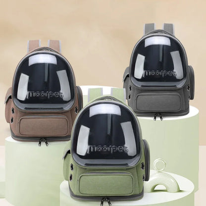 Transparent Breathable Travel Backpack for Cats | Dogs