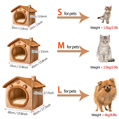 Pet House Removable Washable Cat House