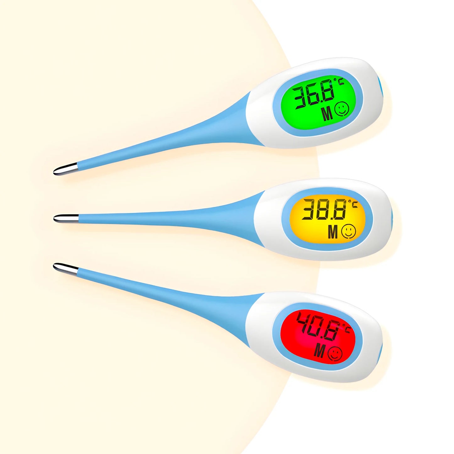 Professional LED Electronic Safe Wet Dry  Veterinary Thermometer