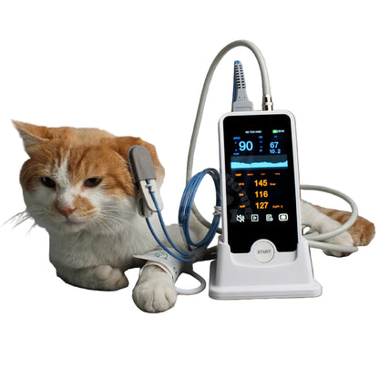 Sphygmometer Handheld NIBP SPO2 Function Patient Monitor Veterinary Equipment Machine