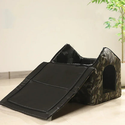Stray cat dog rescue waterproof/warm outdoor tent cat kennel