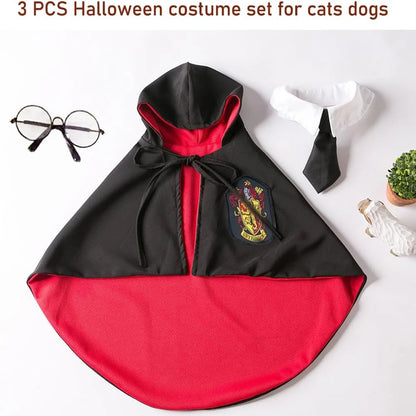 Halloween Dog Costume/Wizard Cape for Puppy