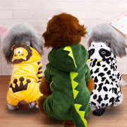 Soft Warm Fleece Dog Jumpsuit for All Seasons