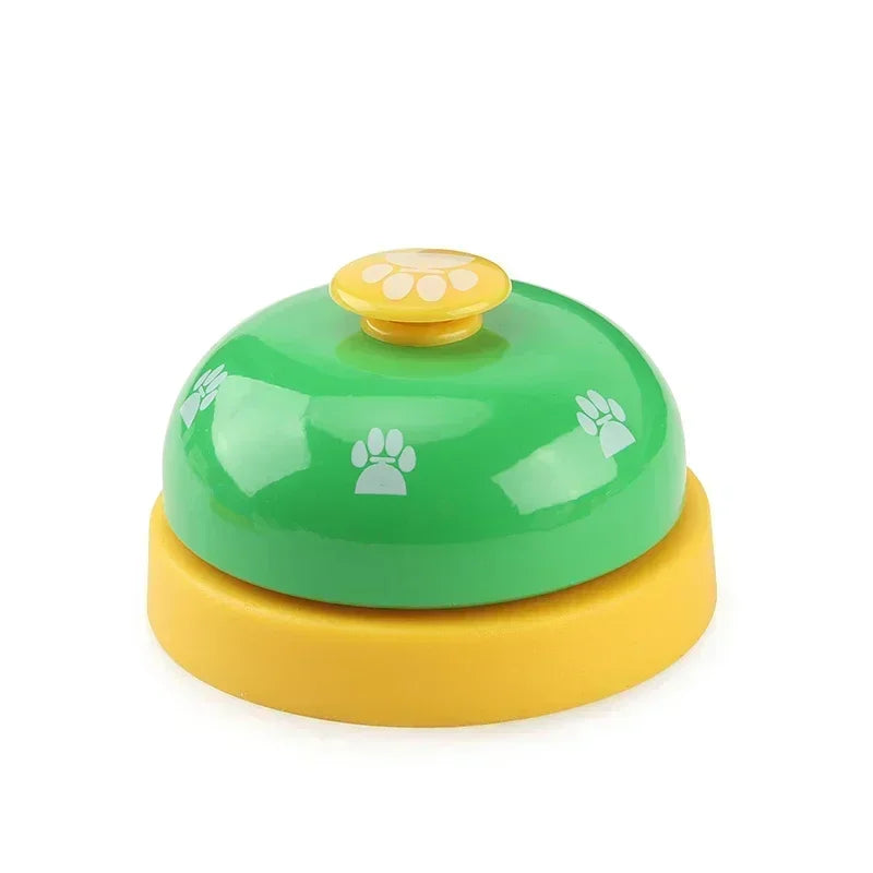 Interactive Dinner Bell Ring Toy for Small Dogs - Fun Training & Playtime for Teddy Puppies