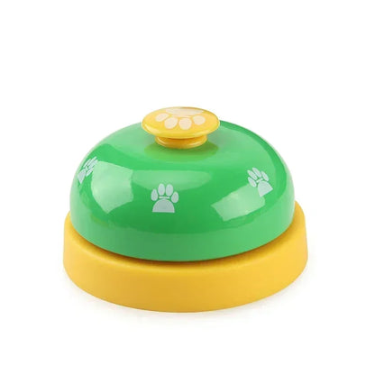 Interactive Dinner Bell Ring Toy for Small Dogs - Fun Training & Playtime for Teddy Puppies