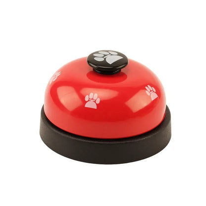 Interactive Dinner Bell Ring Toy for Small Dogs - Fun Training & Playtime for Teddy Puppies