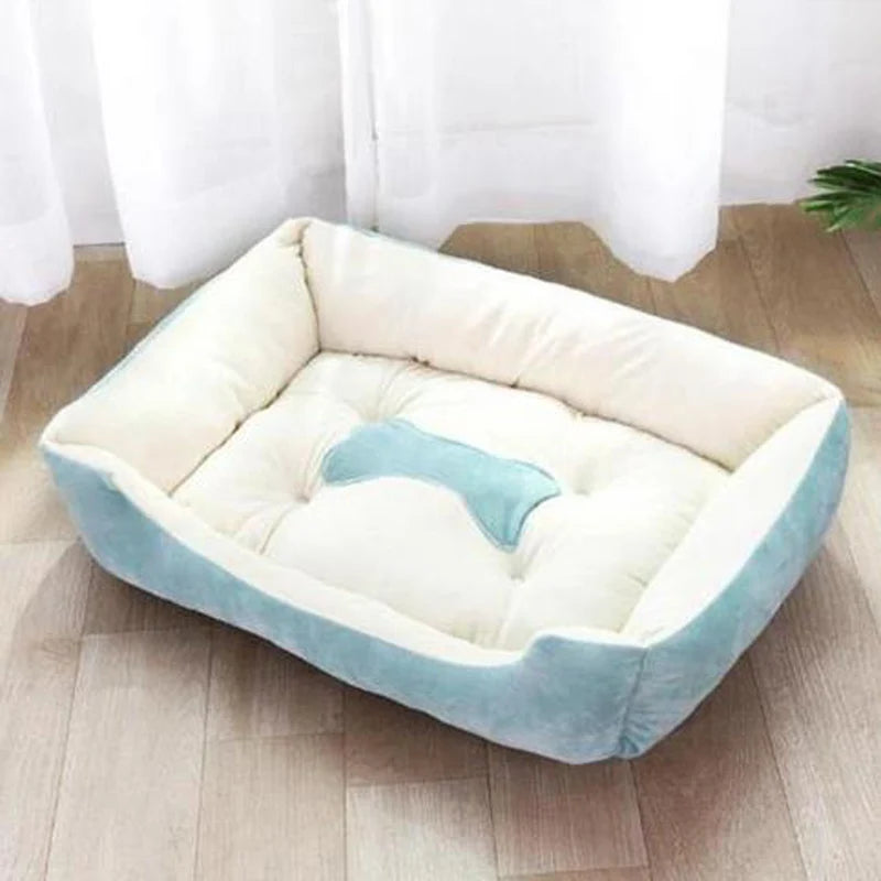 Winter Warm Pet's Kennels Washable Dog Net Bed House Four Seasons Medium Small Dog Sofa Bed Cushion Pet Supplies