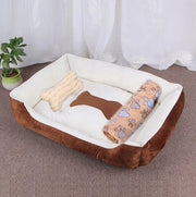 Washable Winter Kennel Bed House for Small to Medium Dogs