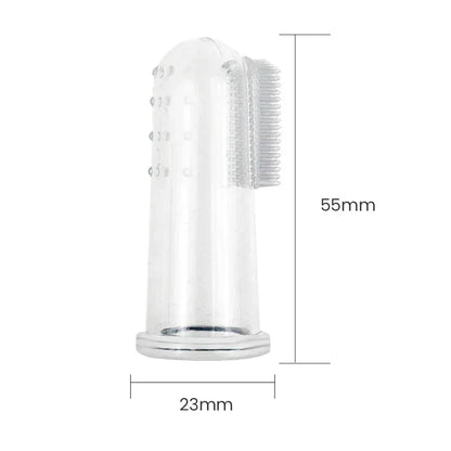 Super Soft Pet Finger dog Toothbrush for Bad Breath
