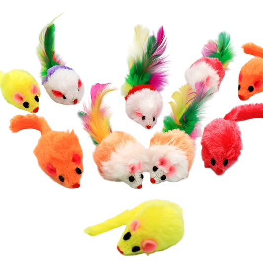 Rattle Cat Mouse Toys