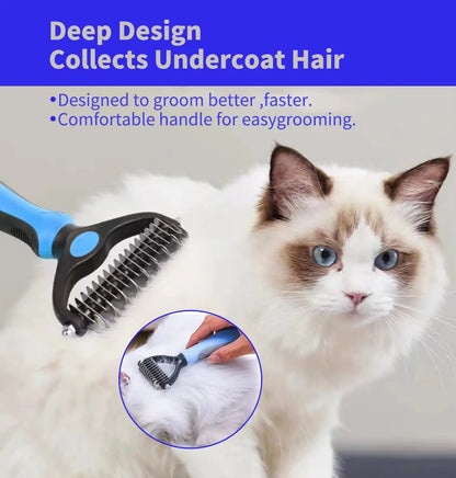 Professional Pet deshedding Brush for Dog Hair