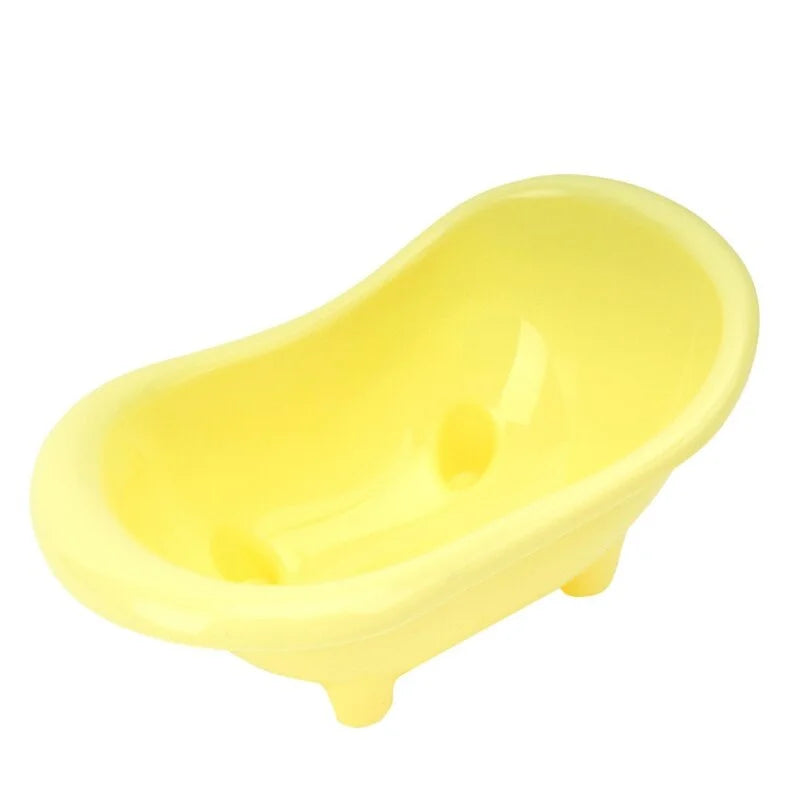 Pet Mouse Bathing Plastic Bathtub  Toy Rat Cage
