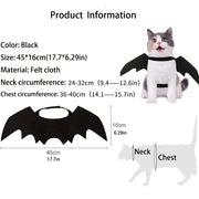 Black Cat Bat Wings Costume Halloween