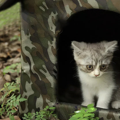 Stray cat dog rescue waterproof/warm outdoor tent cat kennel