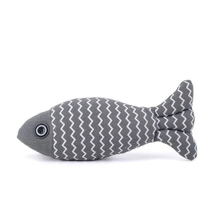 Chew Pillow Kicker for Indoor Kittens Exercise fish toy