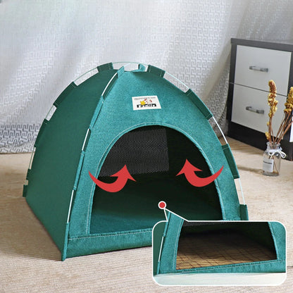 Universal Four Seasons house Pet Tent with Cool Mat for Cats | Dogs