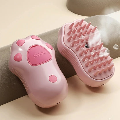 Steam  Electric Spray Cat Hair Brush Comb Massage for dog | cat
