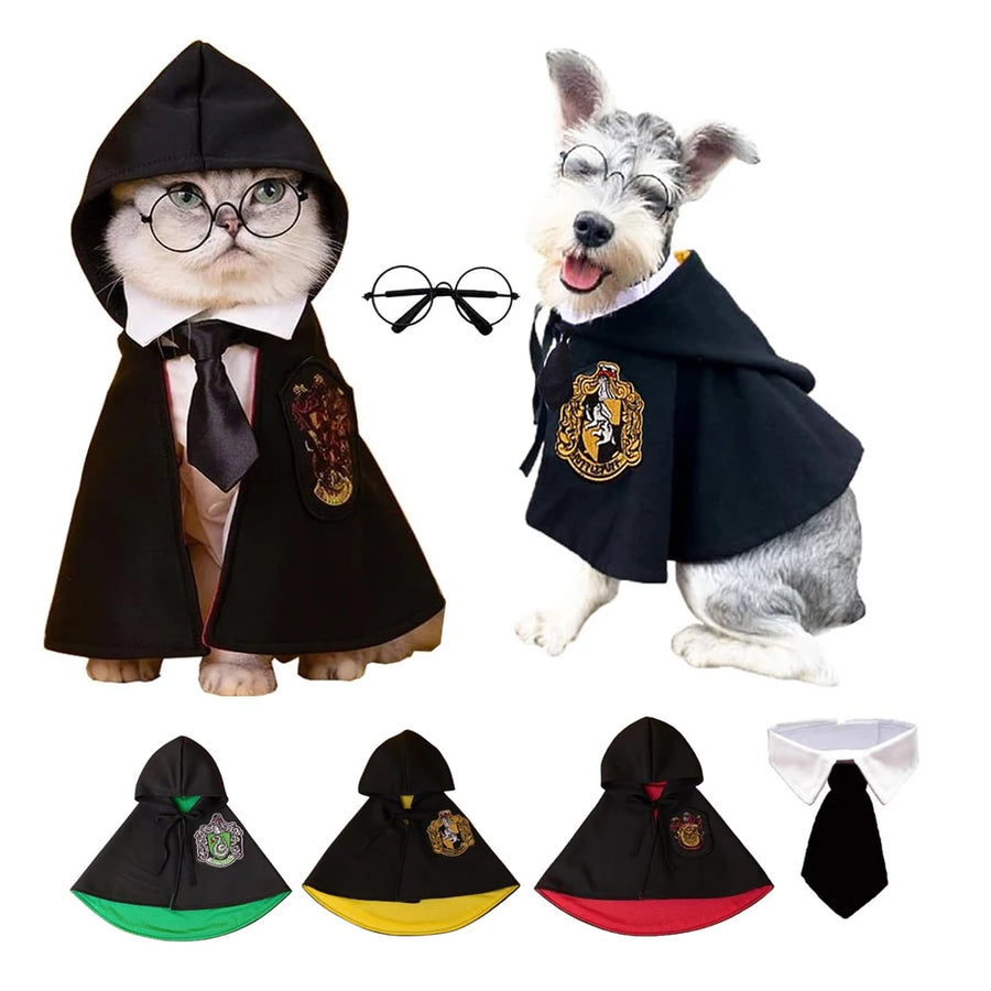 Halloween Dog Costume/Wizard Cape for Puppy
