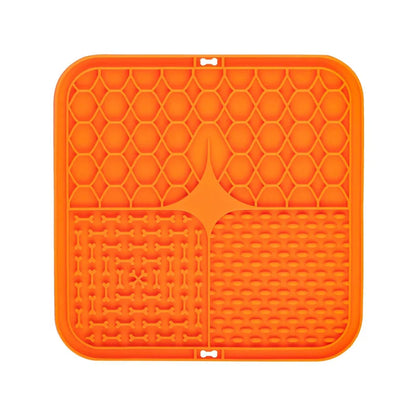 Silicone licking Slow Food Plate for Dogs