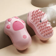Electric Steam Spray Grooming Brush for Dogs & Cats