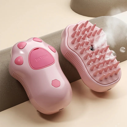 Steam  Electric Spray Cat Hair Brush Comb Massage for dog | cat