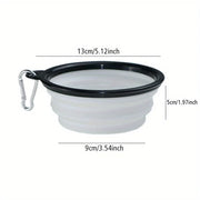 Travel-Friendly Folding Portable Bowl for Dogs