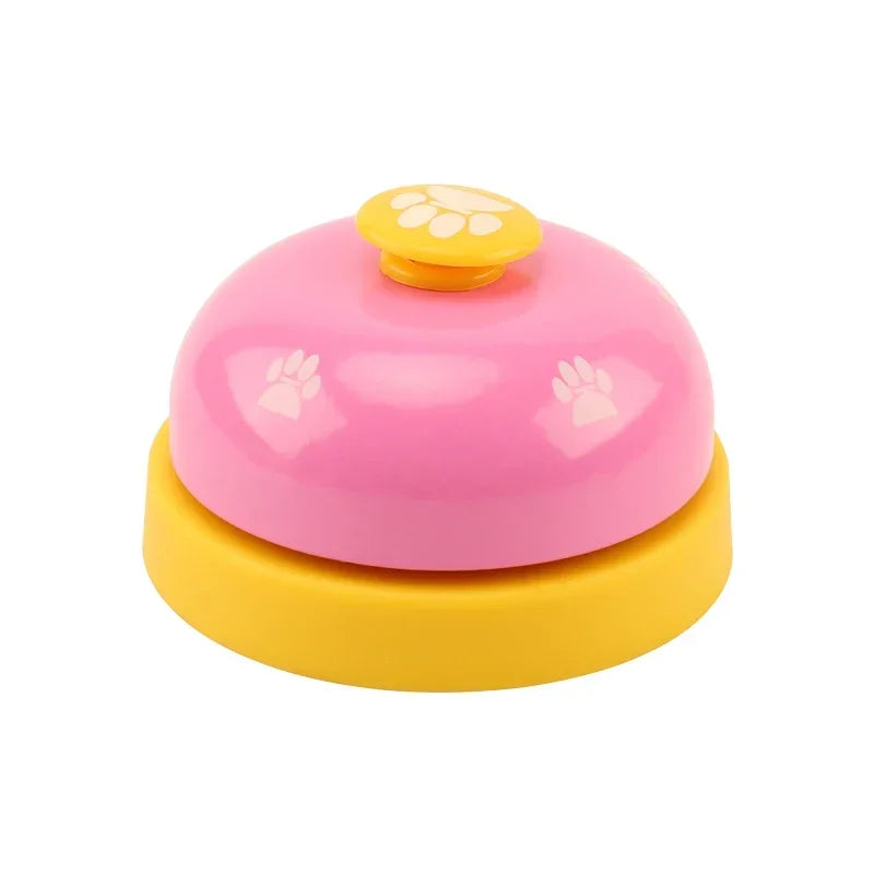 Interactive Dinner Bell Ring Toy for Small Dogs - Fun Training & Playtime for Teddy Puppies