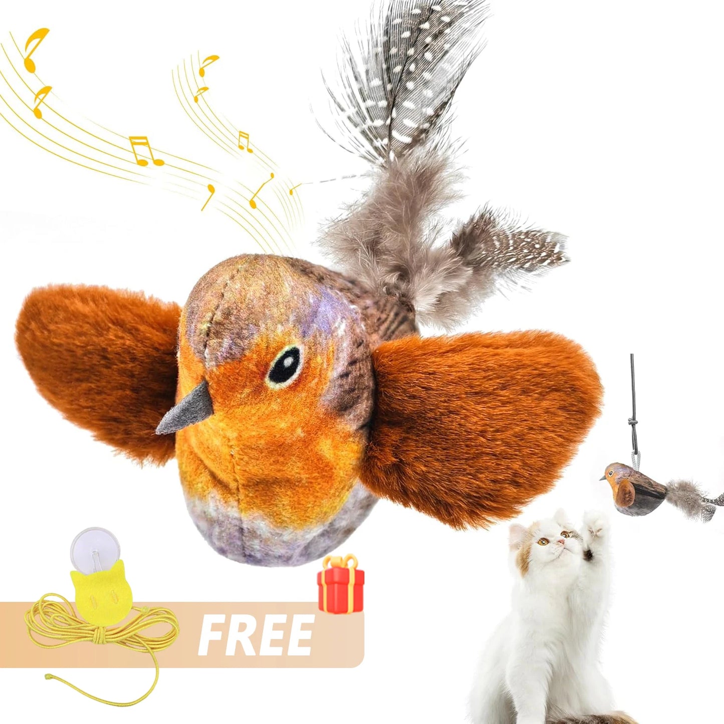 Indoor Interactive Birds Toy for Cat