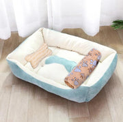 Washable Winter Kennel Bed House for Small to Medium Dogs