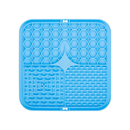 Silicone licking Slow Food Plate for Dogs