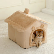 Washable Pet Bed House for Extra Small Dogs & Cats