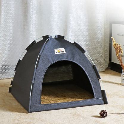 Universal Four Seasons house Pet Tent with Cool Mat for Cats | Dogs