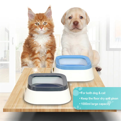 Anti-Splash Dog Water Bowl Large Capacity