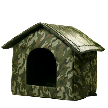 Stray cat dog rescue waterproof/warm outdoor tent cat kennel