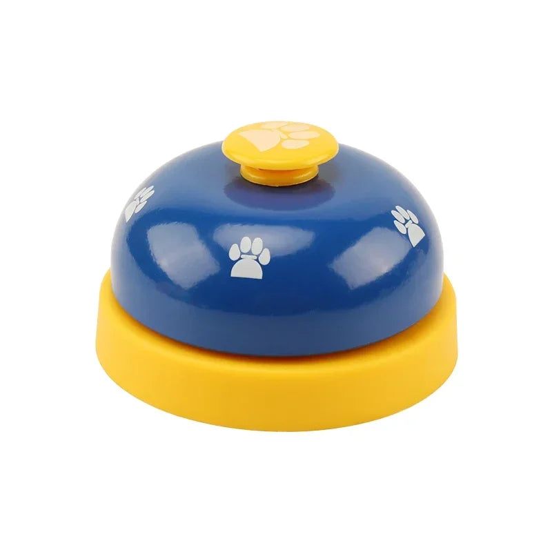 Interactive Dinner Bell Ring Toy for Small Dogs - Fun Training & Playtime for Teddy Puppies
