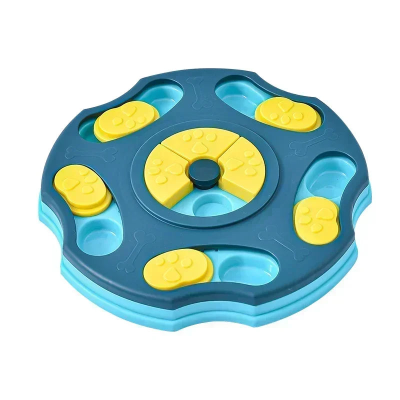 Dog Puzzle Toy Slow Feeder & Interactive IQ Food Dispenser