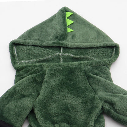 Halloween Dinosaur Cosplay Costume for Small Dogs & Cats