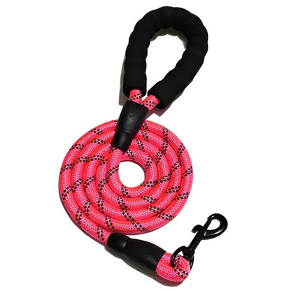 Leash with Soft Padded Handle Suitable for Small to Large Dogs,