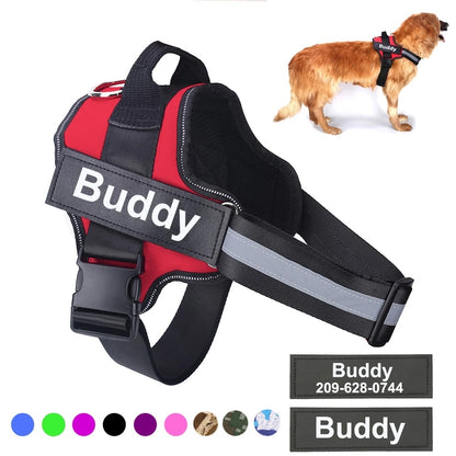 Personalized Dog Harness Breathable for Small/Large Dog